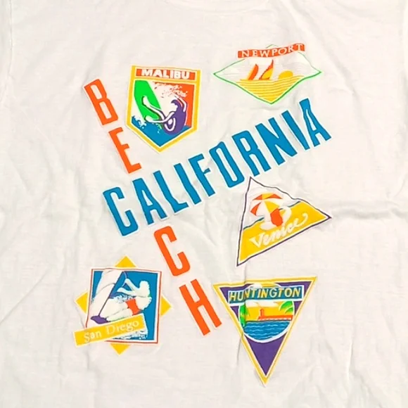 Vintage California Beach Tshirt - Picture 2 of 4